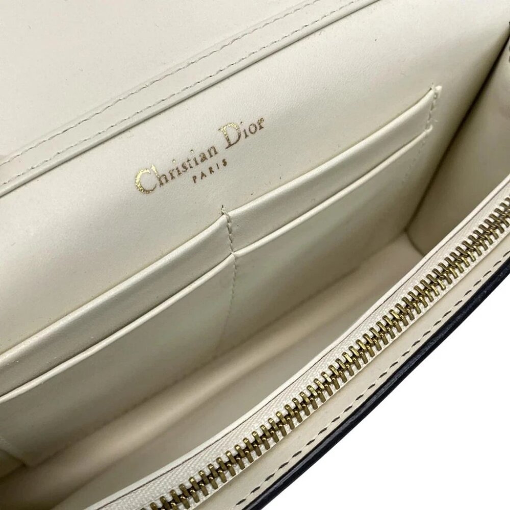 DIOR/ChristianDior - White Leather Other Style Wallet - Picture 8 of 13